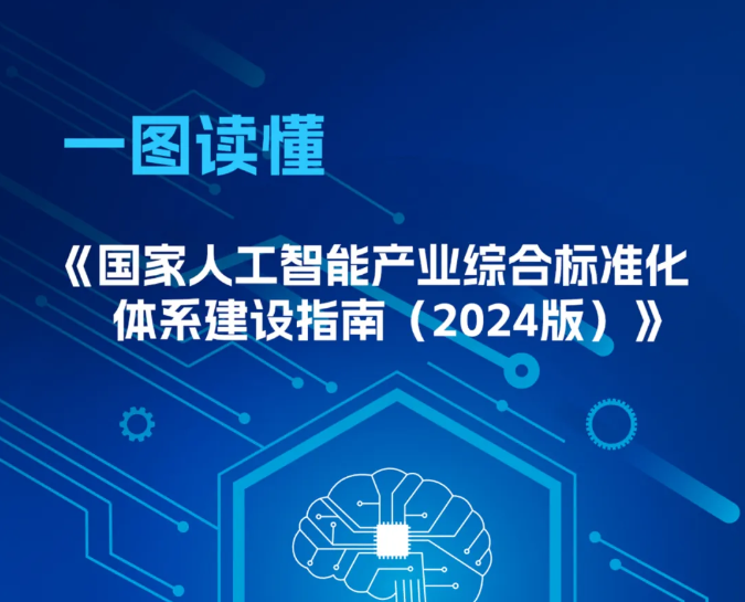 一图读懂《国家人工智能产业综合标准化体系建设指南（2024版）》